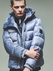 レザーエンボス ダウンジャケット｜5351POUR LES HOMMES / 5351プール