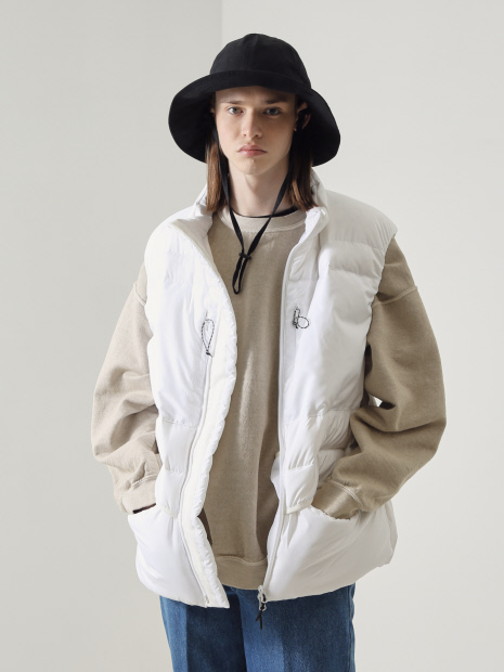 NANGA × INFLUENCE＞ 別注 DOWN VEST / ダウンベスト｜SELECT BY