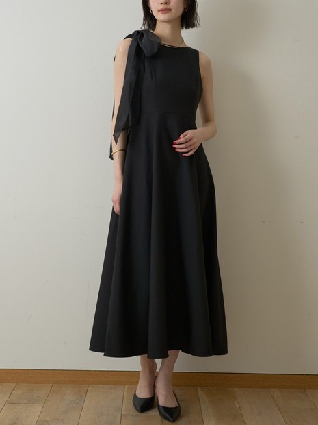 一部店舗限定】肩リボンロングワンピース｜OUTLET / アウトレット