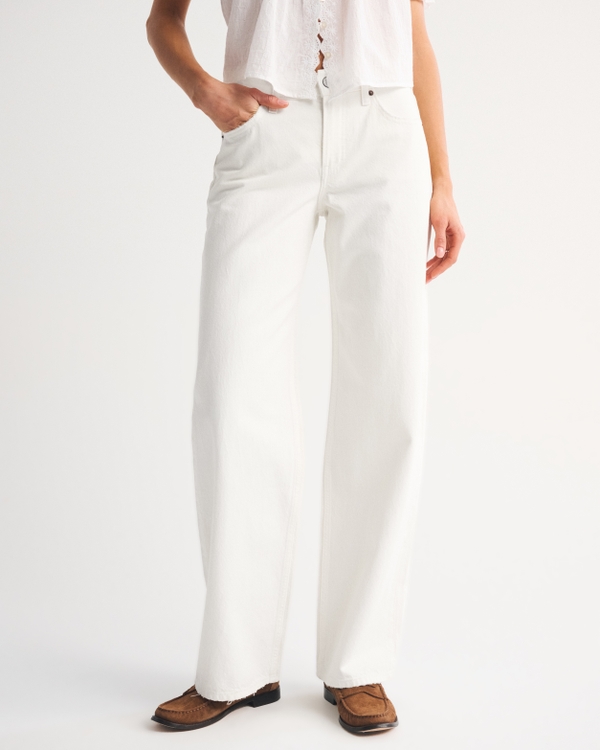 Women's Low Rise Ultra Loose Jean | Women's Bottoms | Abercrombie.com