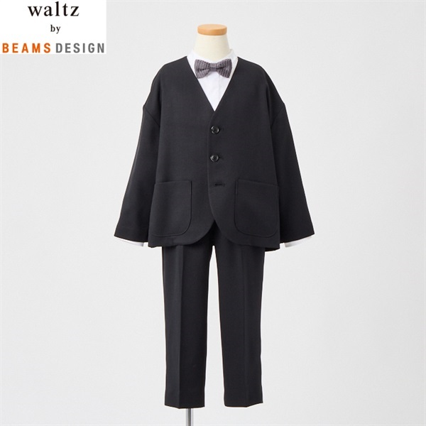 waltz by BEAMS DESIGN ノーカラージャケットスーツ キッズ 男の子