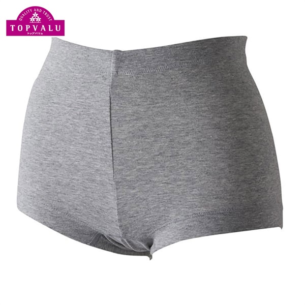 抗菌綿混ベア天竺折返し2枚組 1分丈深ばきショーツ レディス | イオン