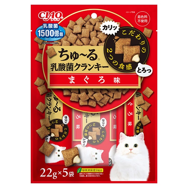 ちゅ～る 乳酸菌クランキー 22g×5袋 チャオ CIAO いなばペットフード
