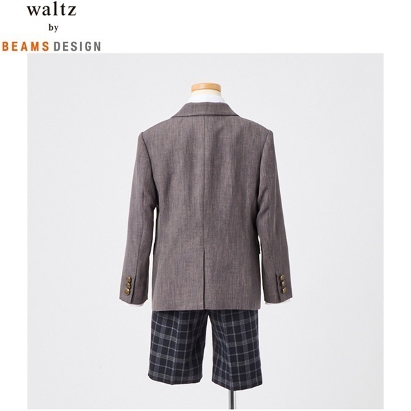 waltz by BEAMS DESIGN チェックパンツスーツB体 キッズ 男の子