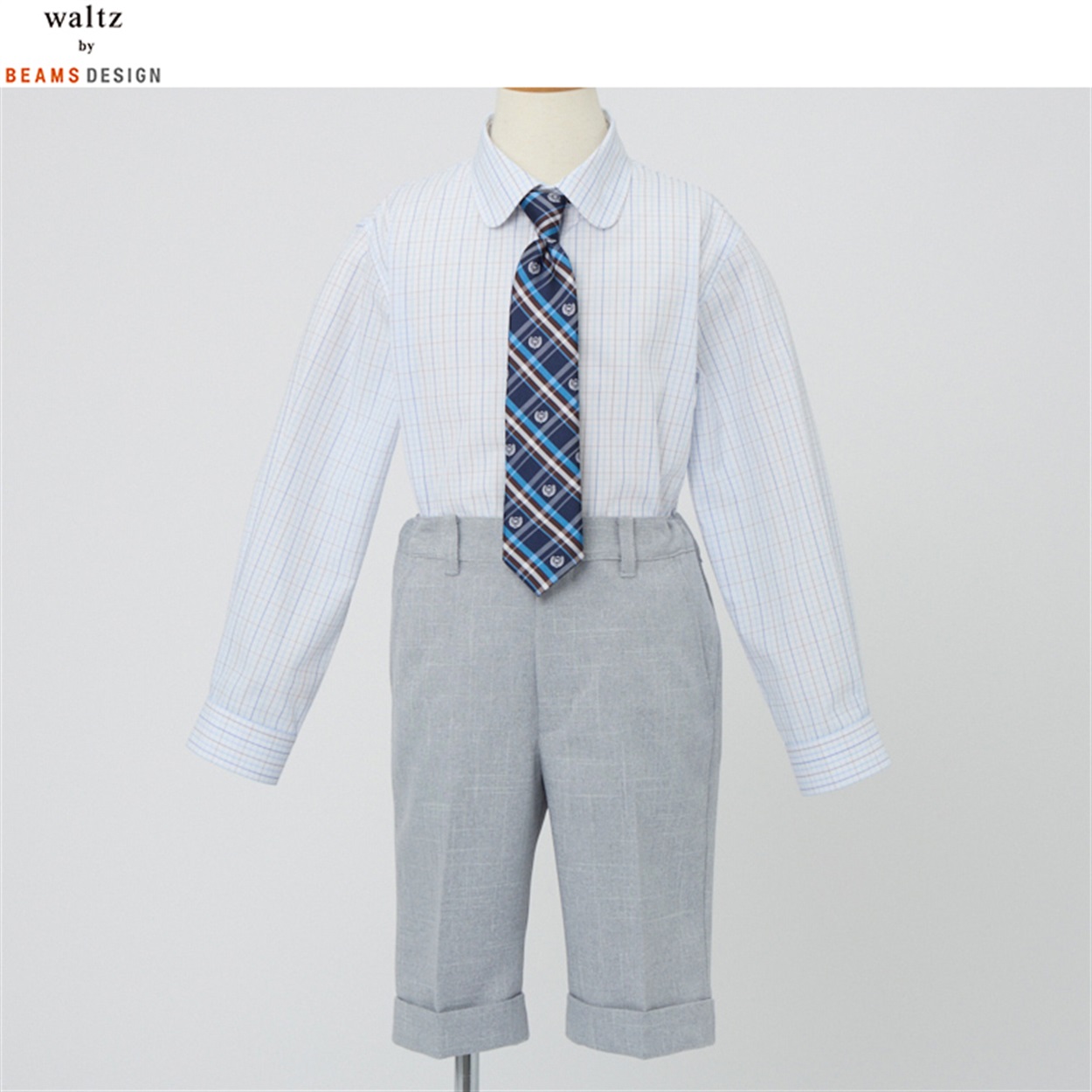 waltz by BEAMS DESIGN ライトグレースーツ キッズ 男の子 ビームス