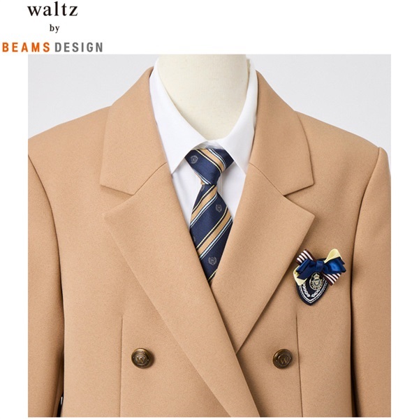 waltz by BEAMS DESIGN ロングジャケットベージュスーツ キッズ 女の子