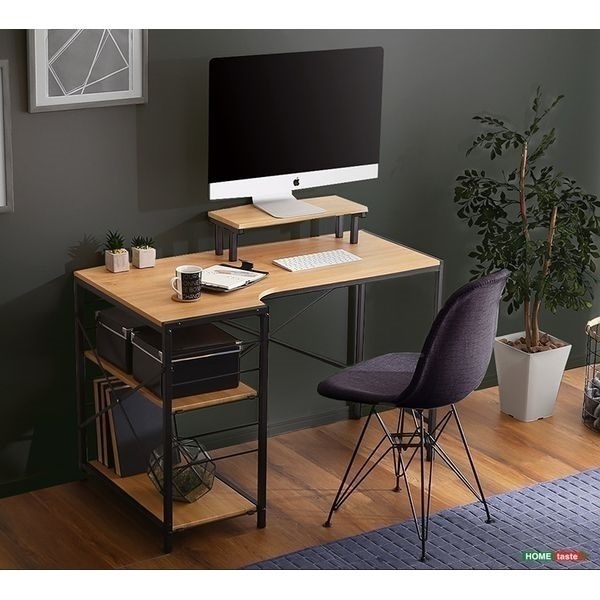 ヴィンテージ風L字パソコンデスク | イオンスタイルオンライン 衣料品