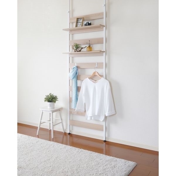 ウッドウォールラック棚付き WLR-T66 | イオンスタイルオンライン 衣料