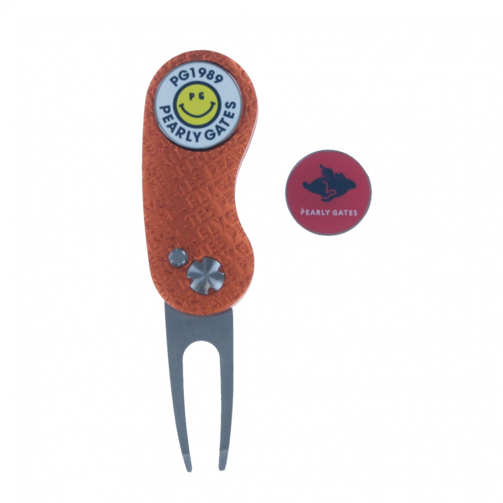 パーリーゲイツ ロゴグリーンフォーク＆マーカー (0535984850) ゴルフ