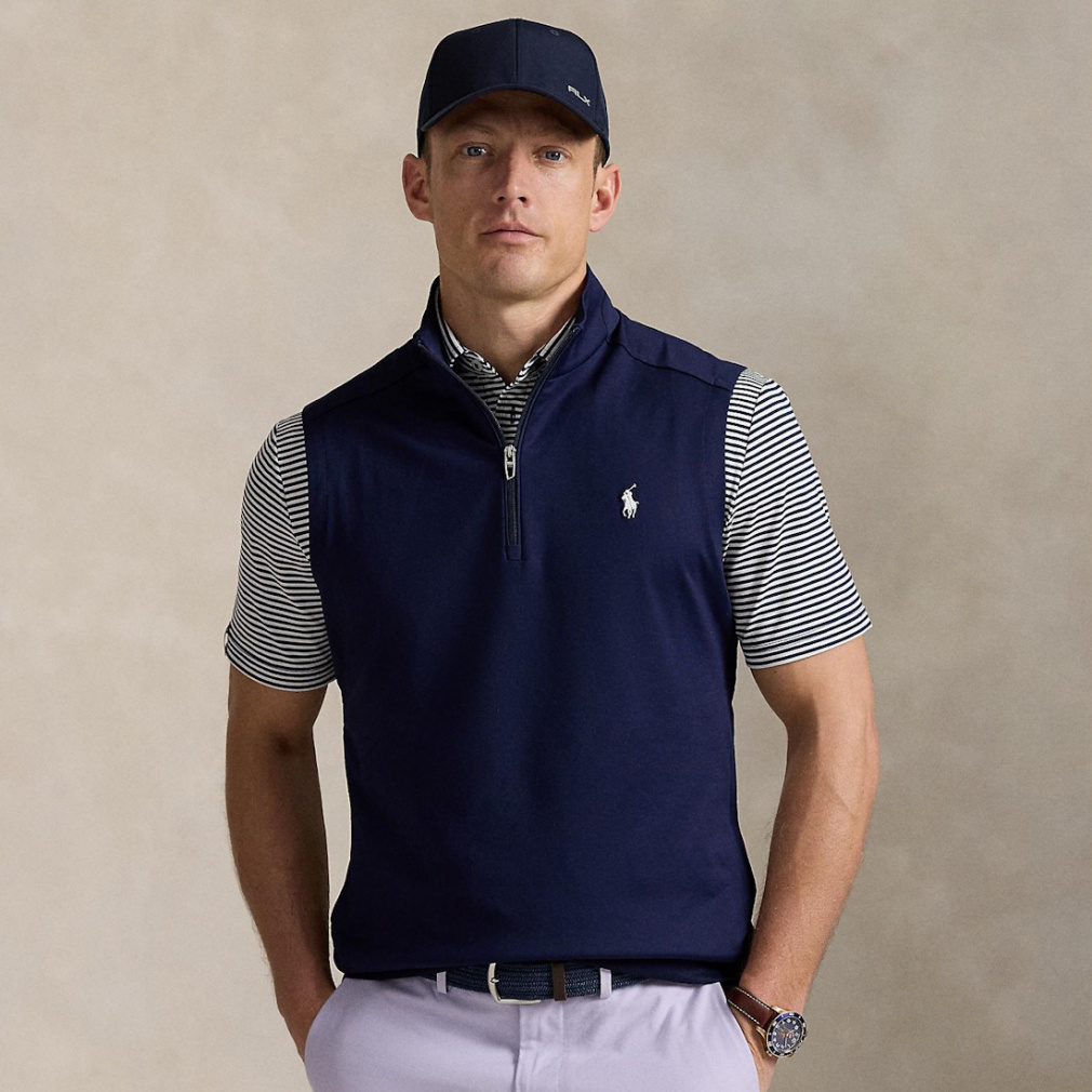 ラルフローレン ゴルフウェア ベスト 秋 冬 ストレッチ ジャージー