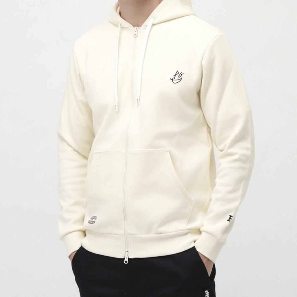 こ*き様 パーリーゲイツ ホワイトパーカー ウェア パーカー パーリー