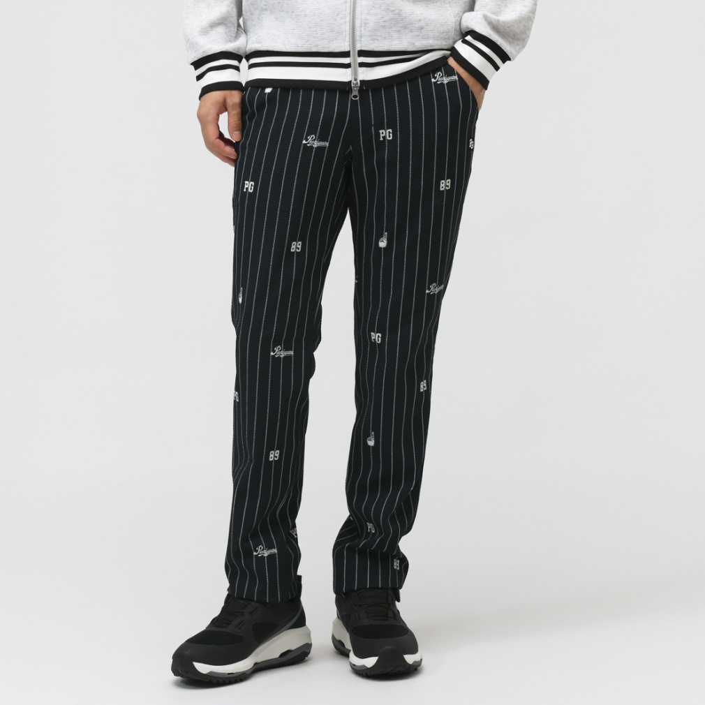 パーリーゲイツ ゴルフウェア スラックス 秋 冬 Peストレッチサッカー