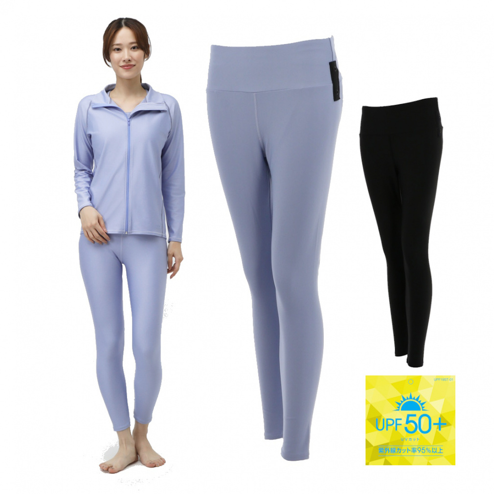 ティゴラ レディス フィットネス水着 9分丈スパッツ TR-3S2175SS 9