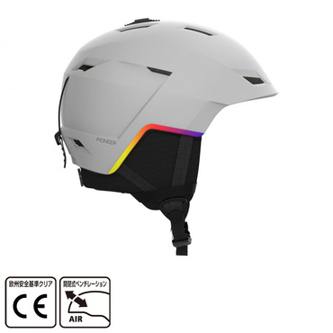 サロモン PIONEER LT RFASIAN FIT L47331900 GY スキー/スノーボード