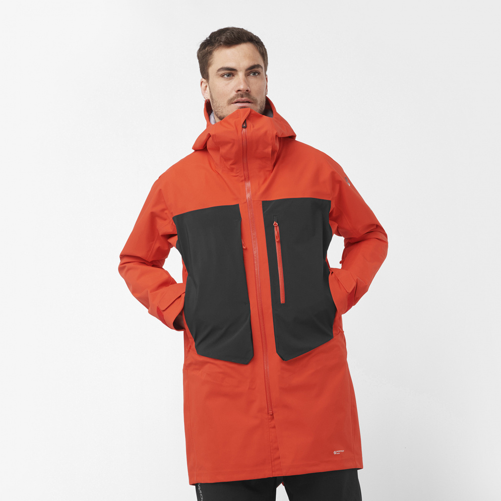 サロモン メンズ スキー ジャケット スタンス 3L ロング ジャケット