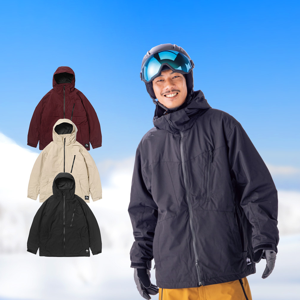 キスマーク メンズ スノーボード ジャケット ユニ スノーボード