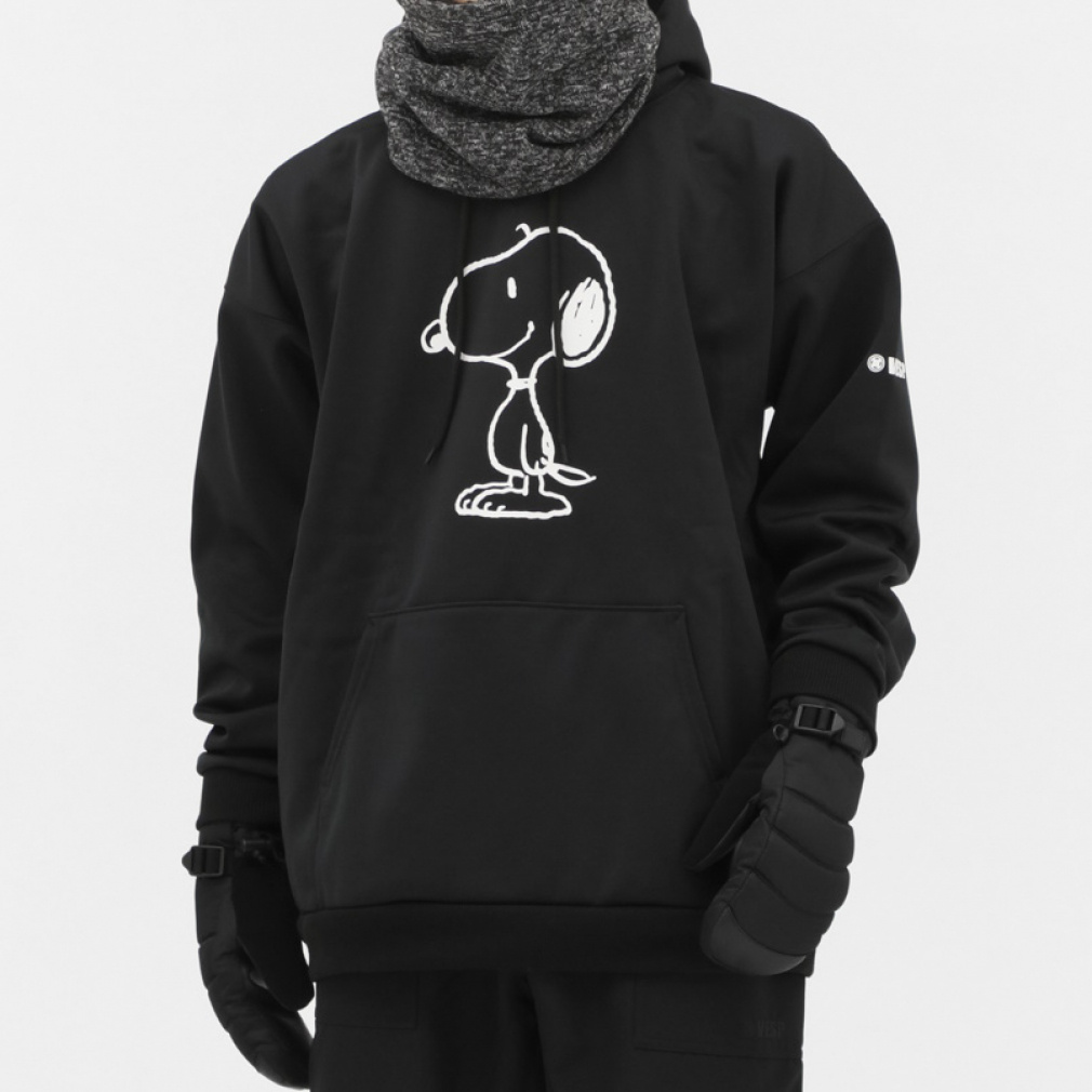 ベスプ メンズ スウェットパーカー PEANUTS COLLABORATION PARKA