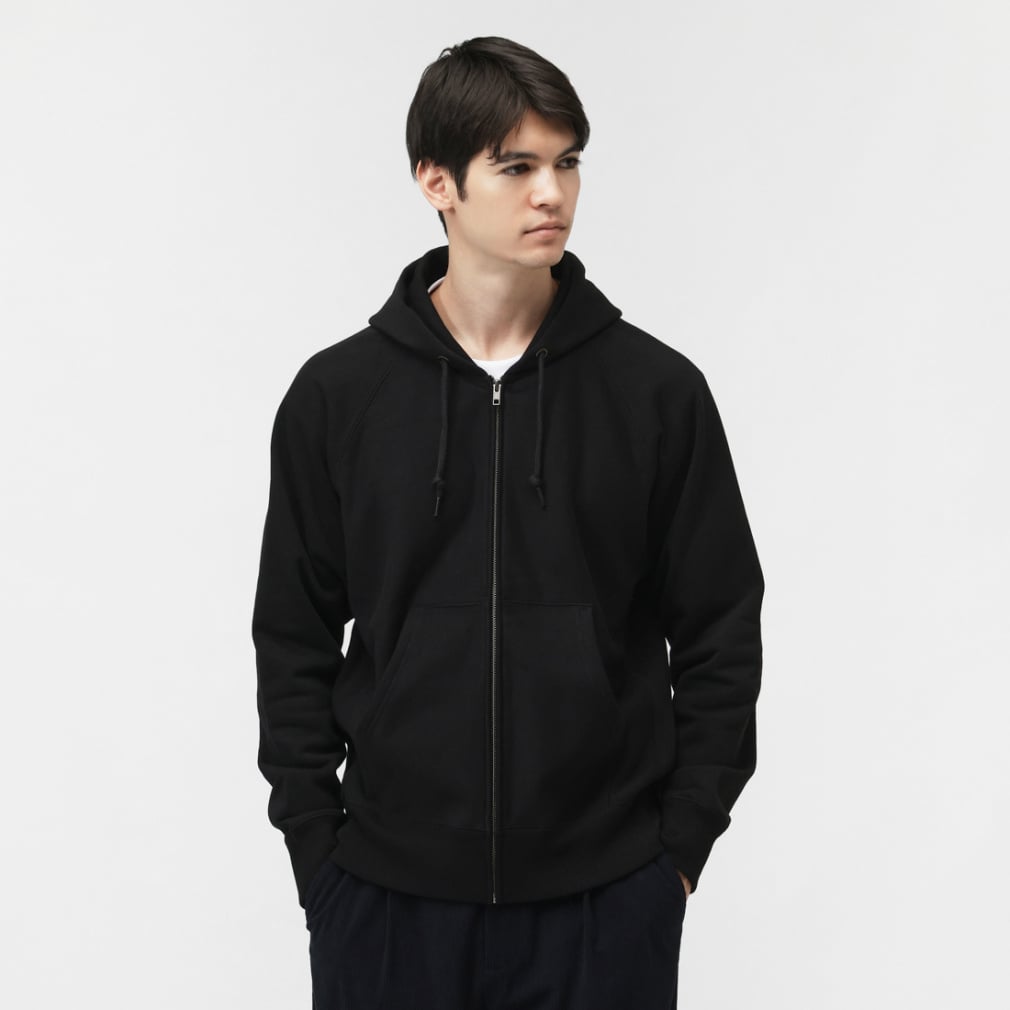 ティゴラ メンズ スウェット フルジップパーカー スウェットジップ