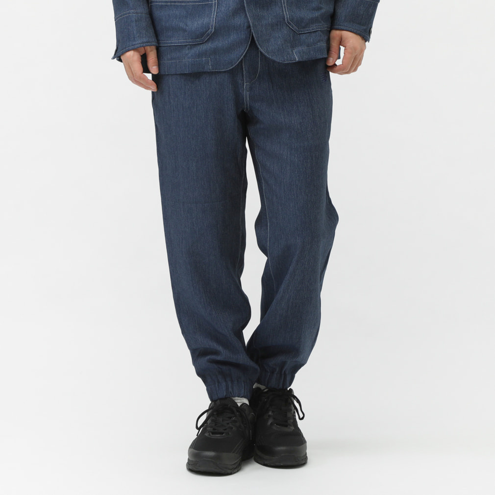 ニューバランス THE CITY メンズ ロングパンツ デニムライクジョガー