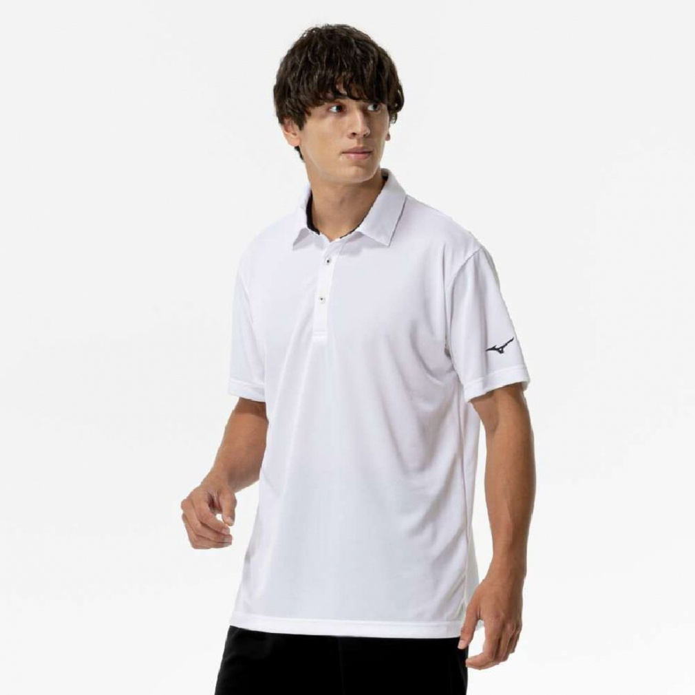 ミズノ メンズ 半袖 機能 ポロシャツ ナビドライポロシャツ 半袖