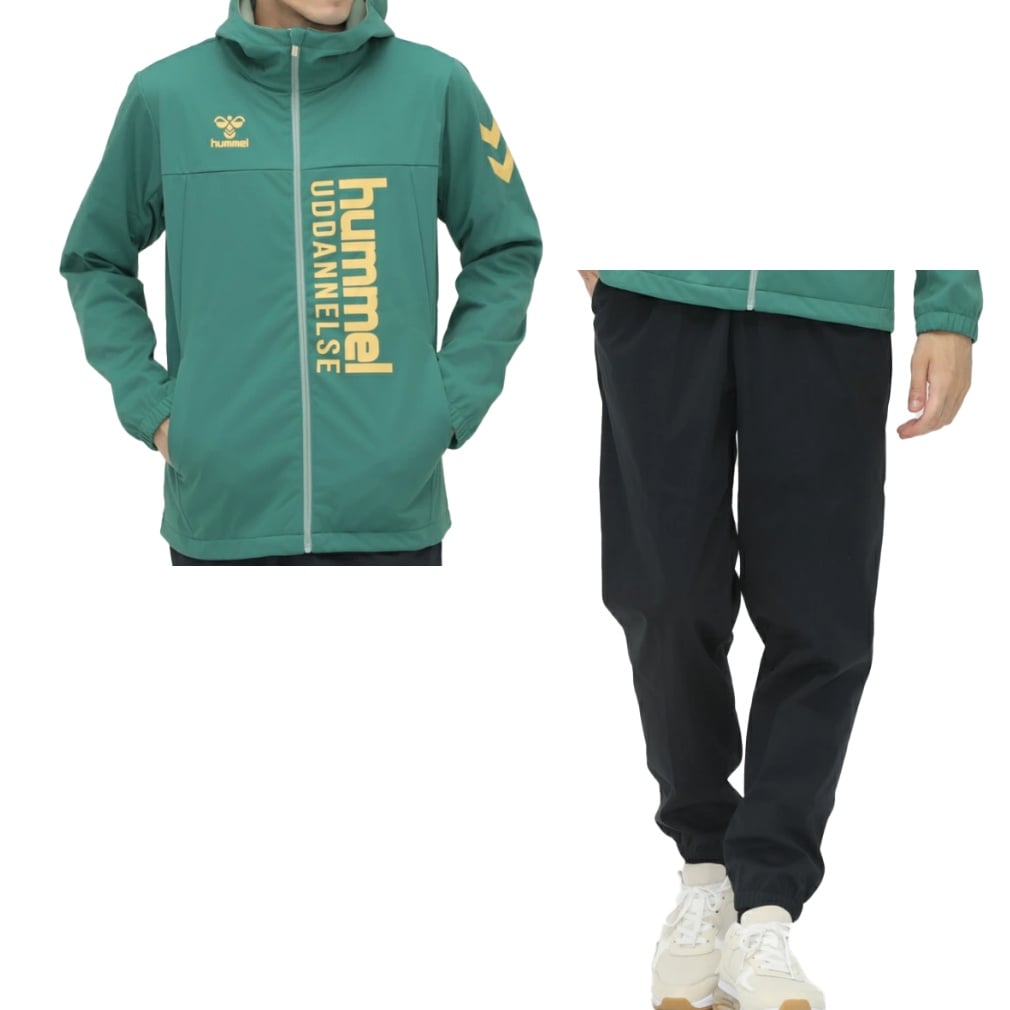 ヒュンメル メンズ ウインドブレーカー 上下 セットアップ HAT2125