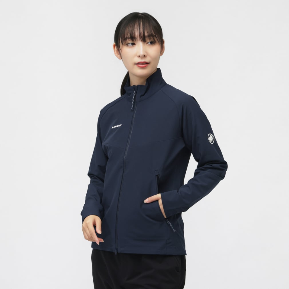 2025秋冬 マムート レディース トレッキング ソフトシェルジャケット