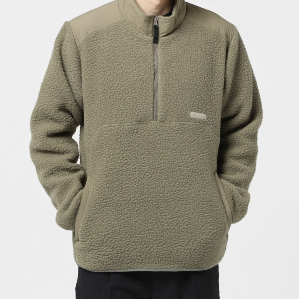 スノーピーク アウトドア フリースジャケット Hybrid Fleece Pullover