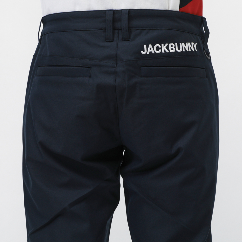 ジャック バニー ゴルフウェア スラックス 秋 冬 T/Cツイル ロング