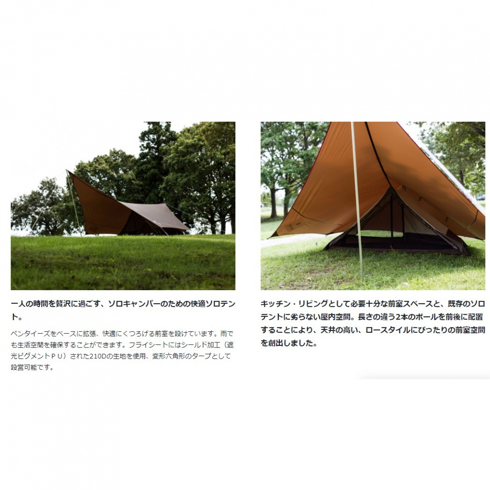 スノーピーク ヘキサイーズ 1 SDI-101 キャンプ ドームテント