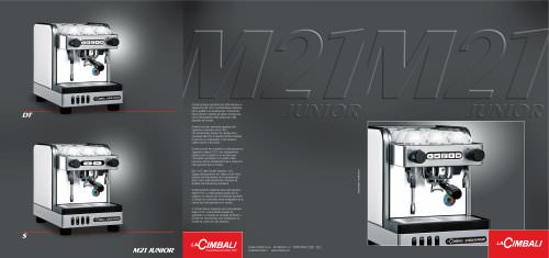 M21 - LA CIMBALI - PDF Catalogs | Documentation | Brochures