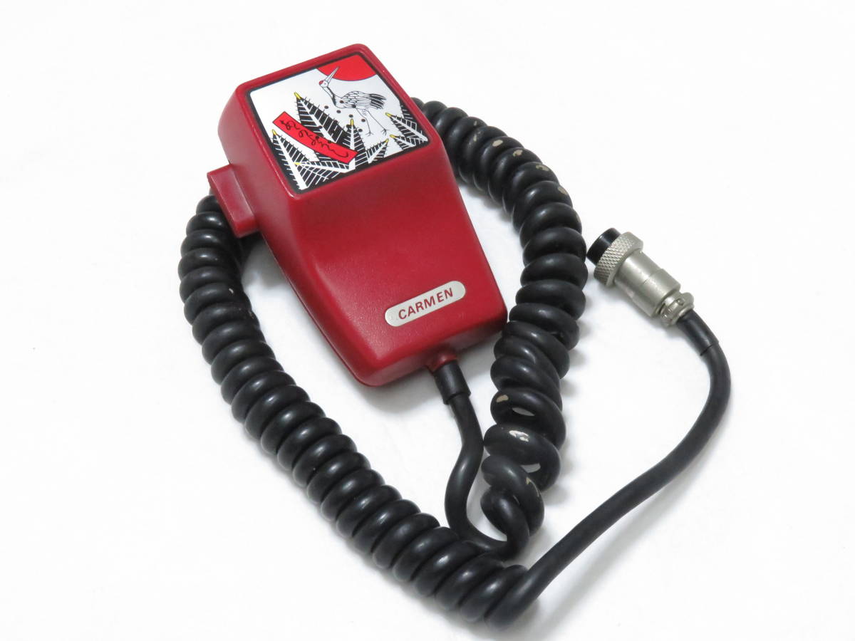 CARMEN 当時物 カルメン ロックマイク NASA CARMEN 4P PINマイク NASA