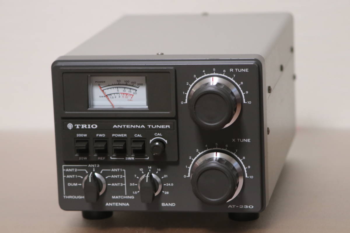 TRIO AT-230 アンテナチューナー 中古 ( TS-830 TS-530 ライン トリオ