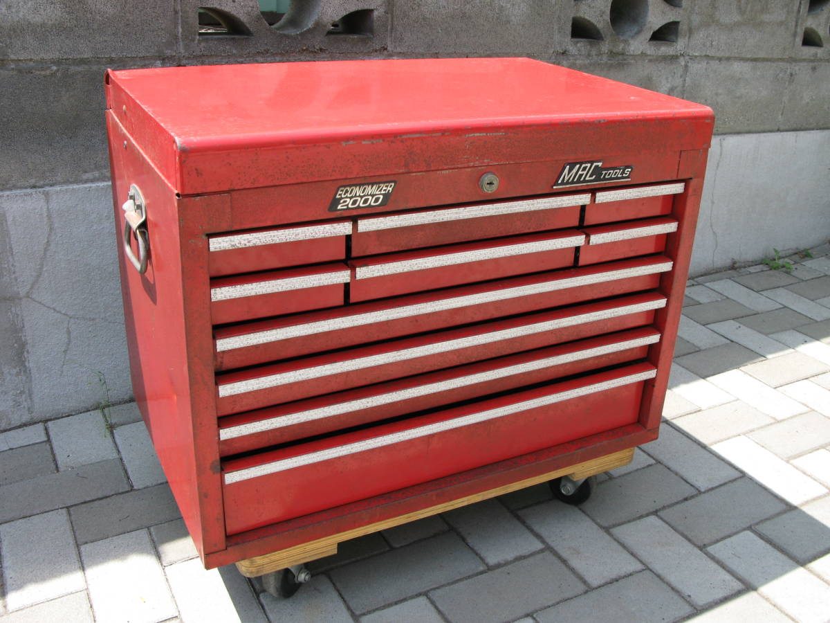 MACTOOLS マックツールズロールキャビネット 9段/ECONOMIZER MACTOOLS