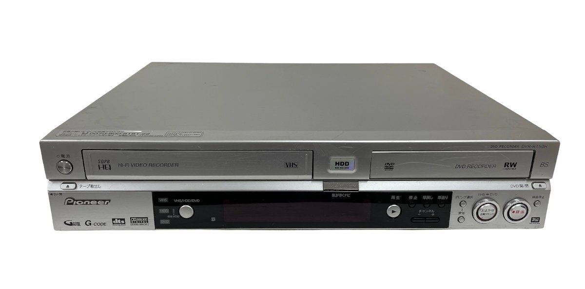 動作良好】Pioneer ビデオ一体型 DVDレコーダー DVR-RT7H Yahoo