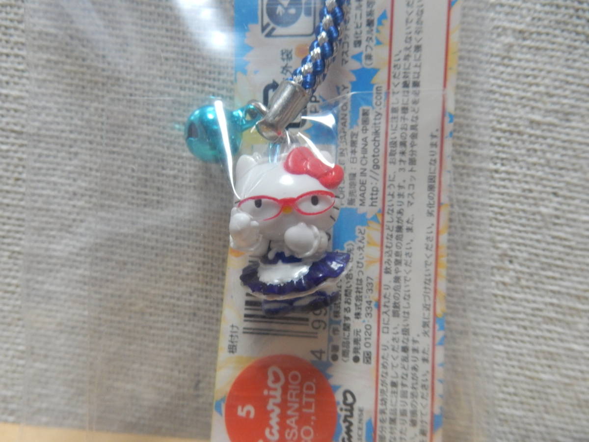 ご当地キティ 大阪限定 日本橋 メイド ファスナーマスコット Y2K 2007