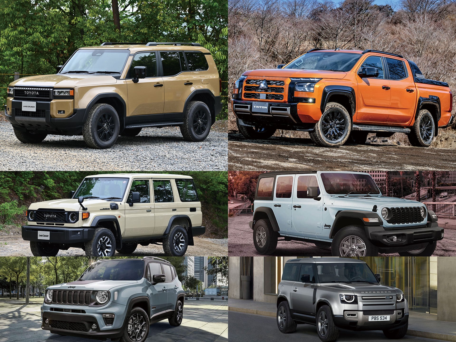 ランドクルーザー70（トヨタ）ZX 2ドア（FRP）（1990年1月