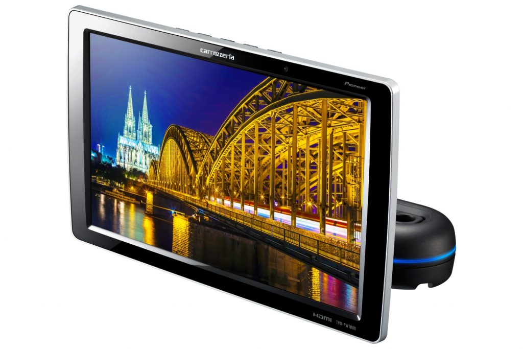 後部座席で映像を楽しむプライベートモニター4機種発売 カロッツェリア