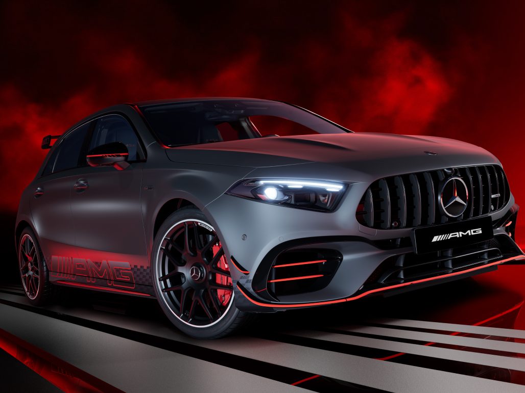 w176 ベンツAMG A45前期 レースチップGTSブラック中古 メルセデスAMG A