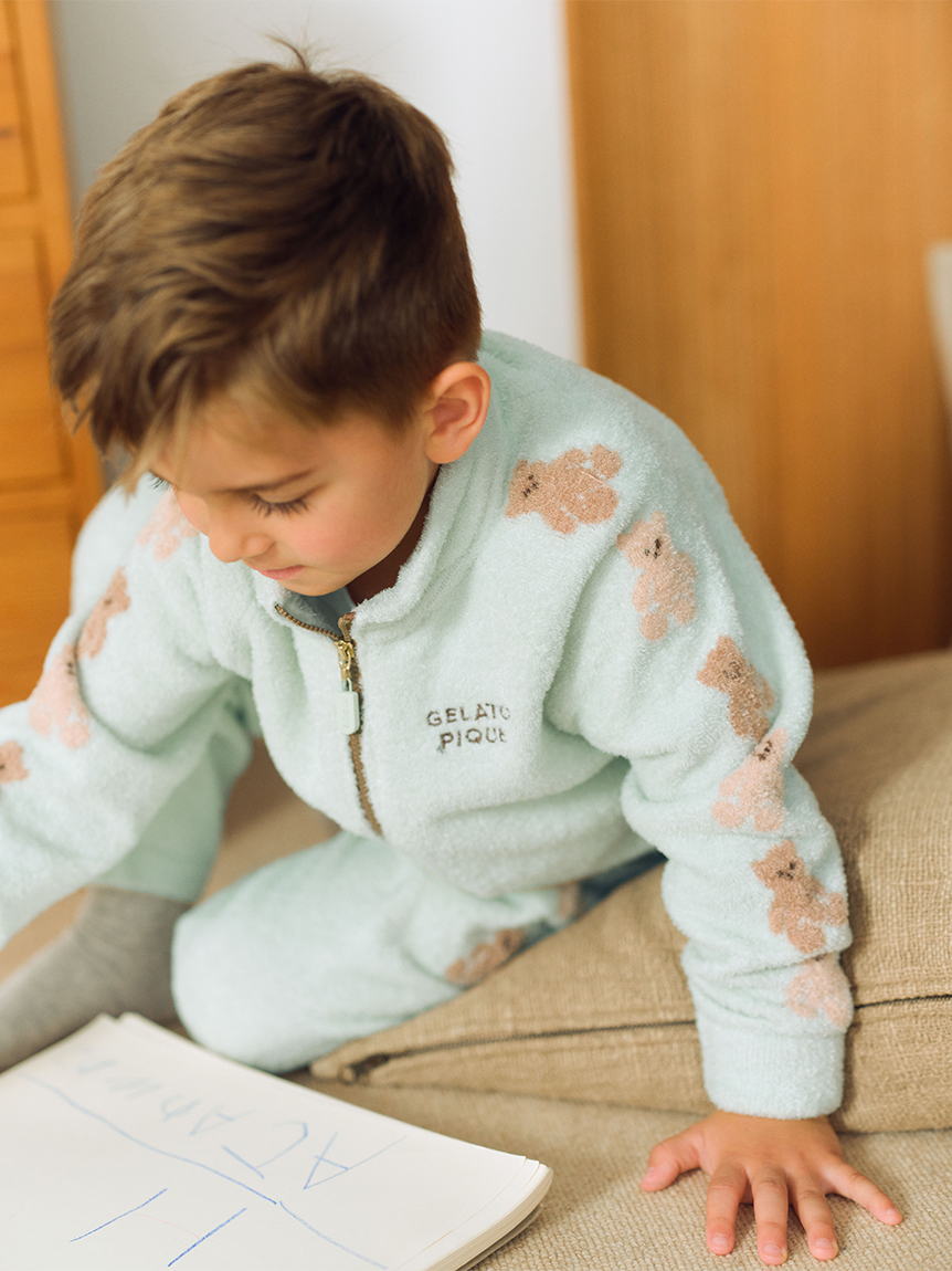 KIDS】スムーズィートラックジャケット(パーカ)｜ルームウェア