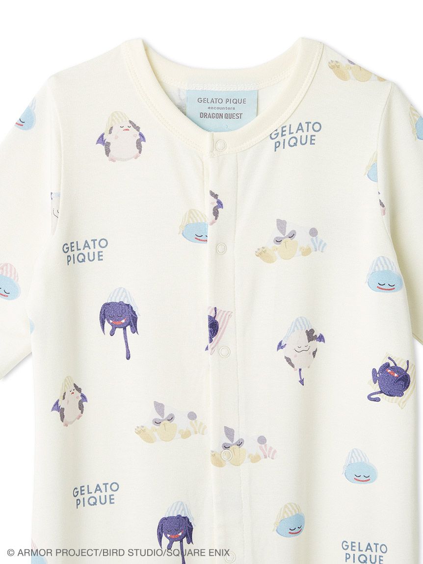 ドラゴンクエスト】【ベビー】アソートモンスター総柄ロンパース