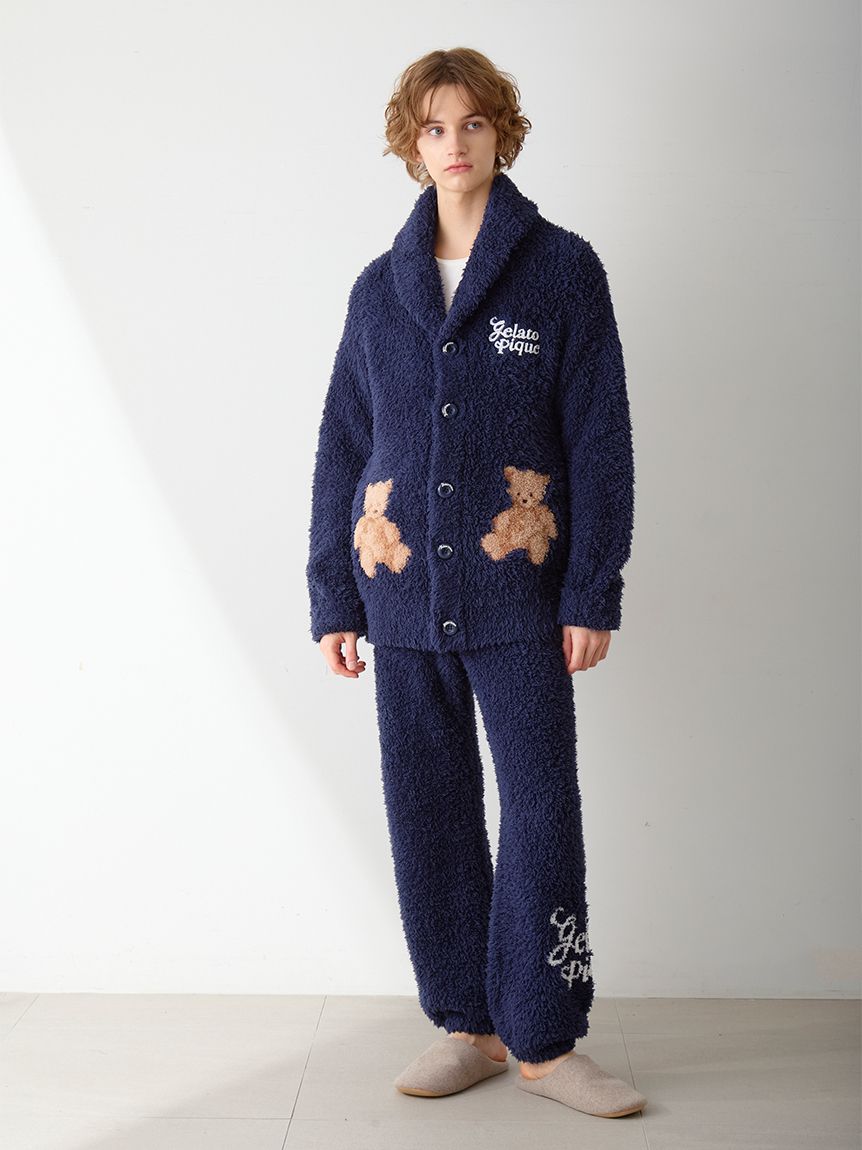 HOLIDAY】【HOMME】ジェラートスノーベアジャガードロングパンツ