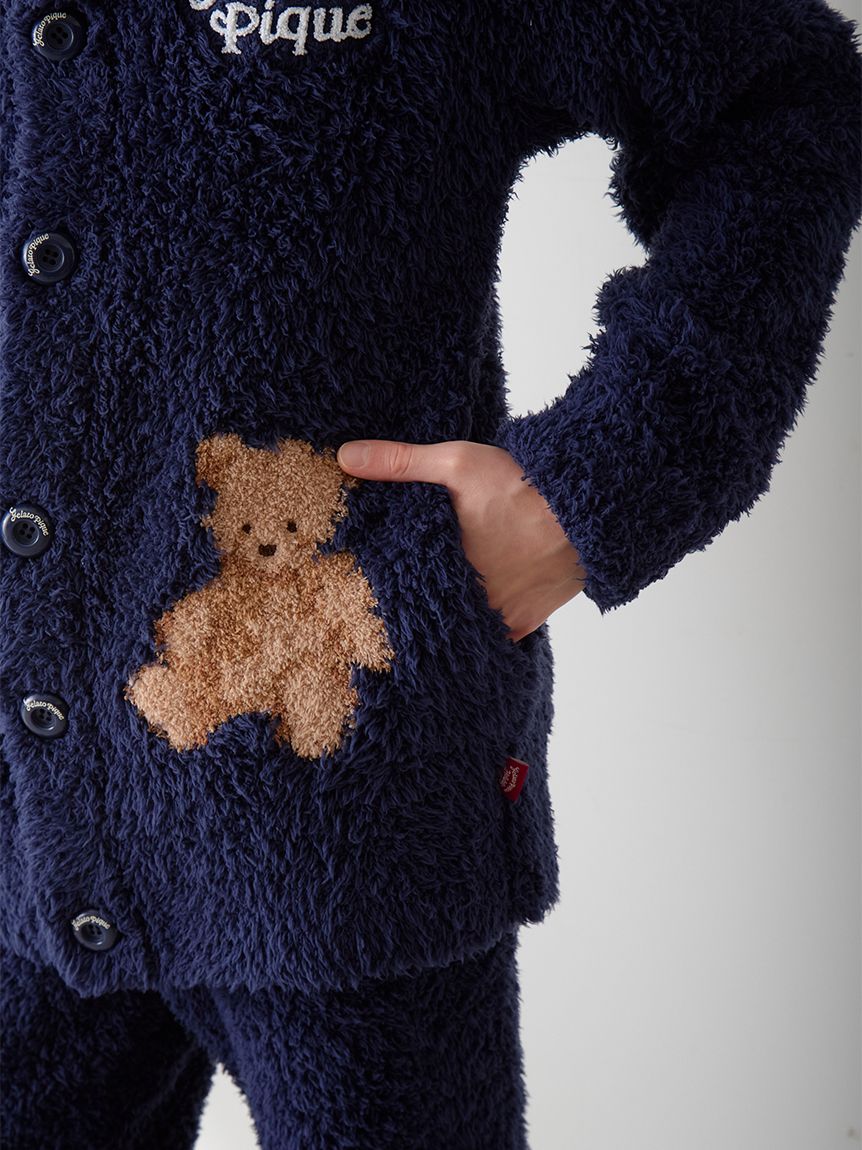 HOLIDAY】【HOMME】ジェラートスノーベアジャガードショール