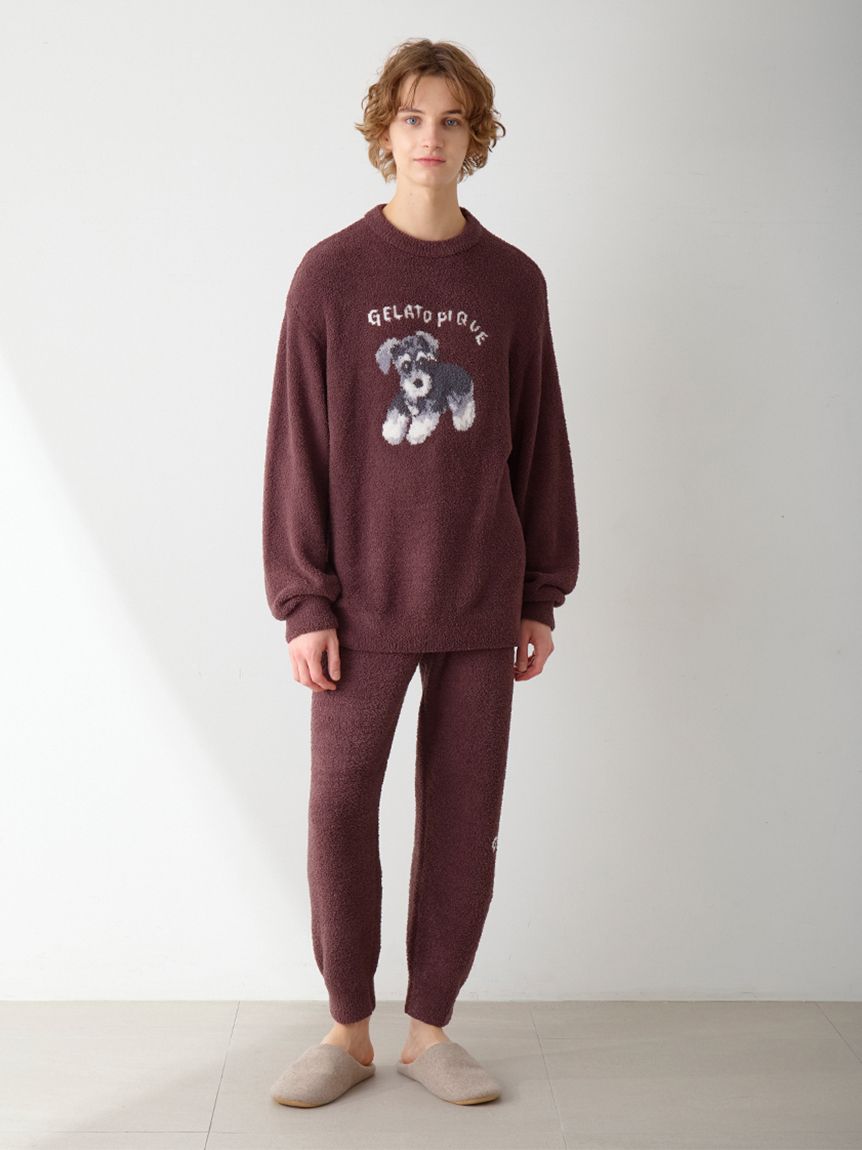 ONLINE限定】【HOMME】 DOG ジャガードプルオーバー&ロングパンツ
