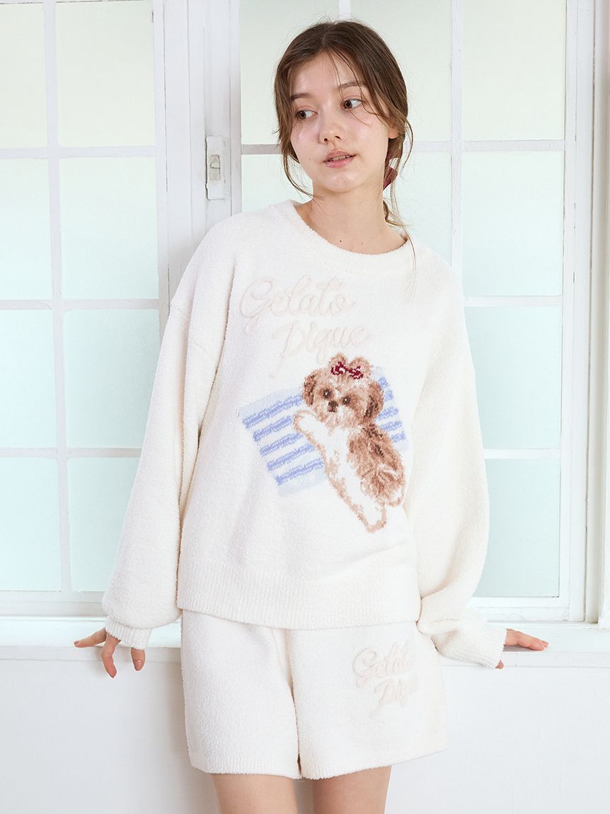 ONLINE限定】シーズージャガードプルオーバー＆ベビモコショートパンツ