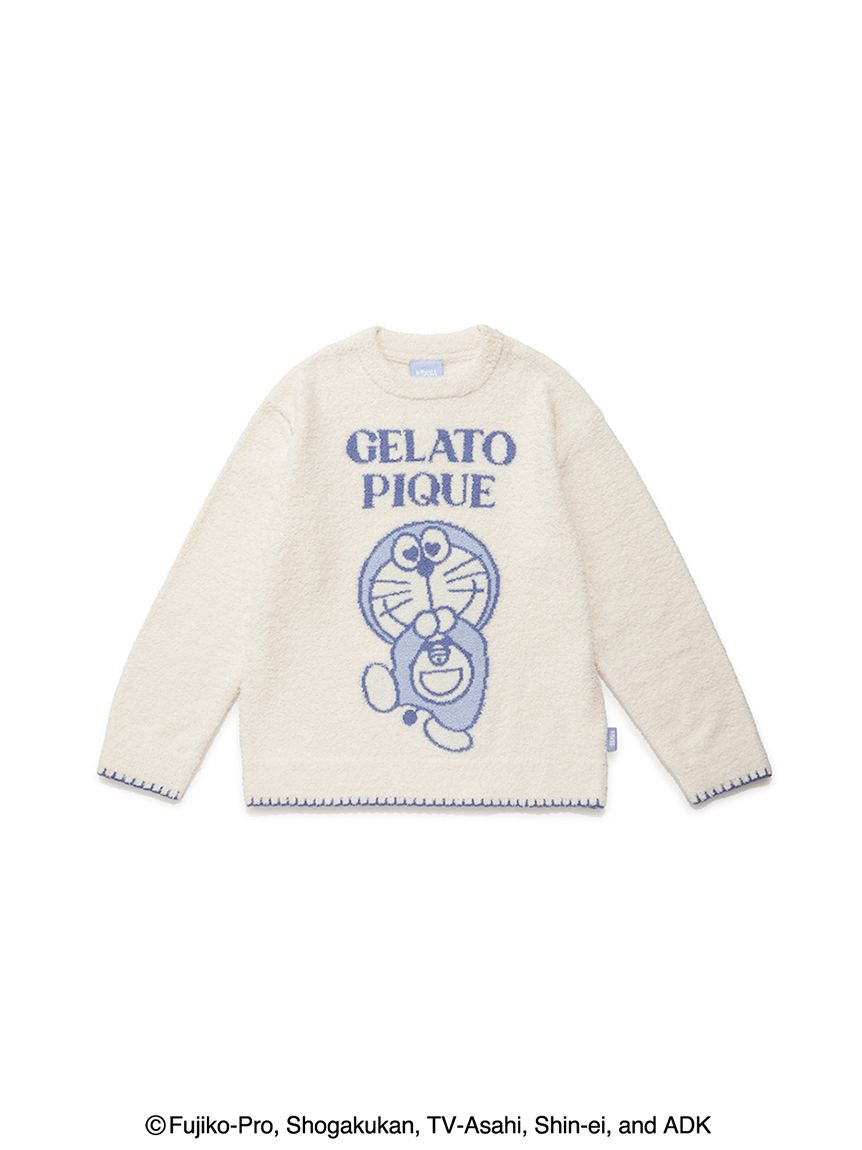 ドラえもん】【レディース】ベビモコジャガードプルオーバー(ニット
