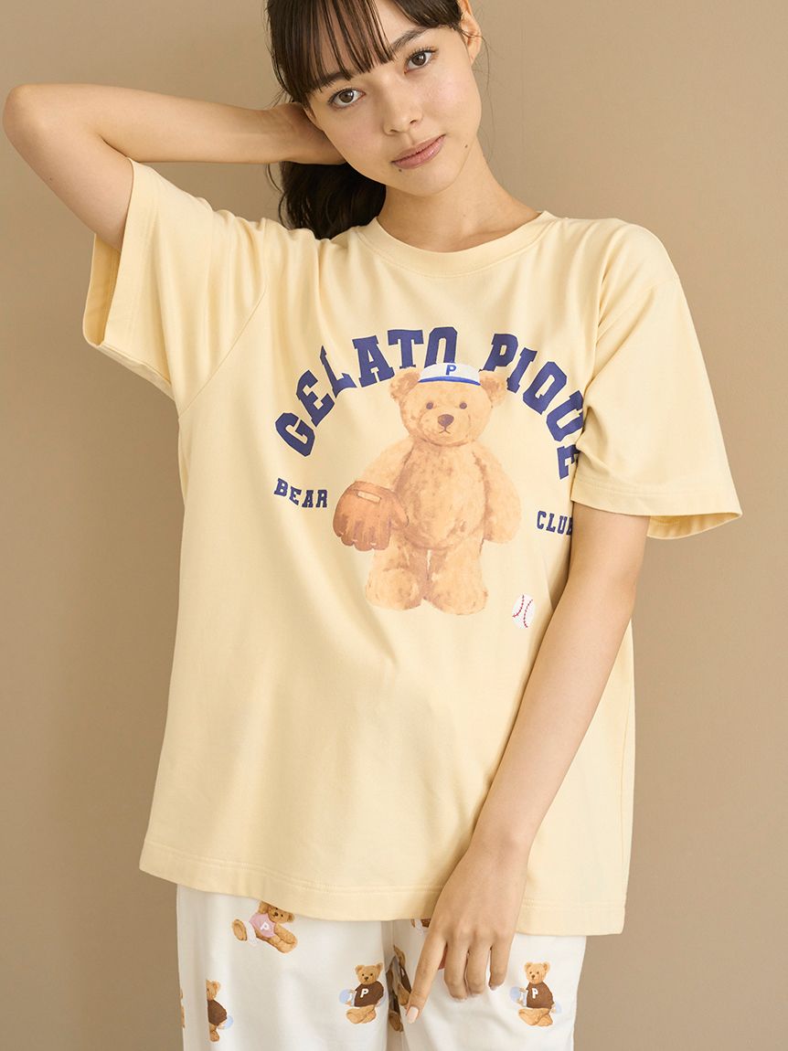 ONLINE限定】スポーティーベアワンポイントTシャツ＆総柄ショート