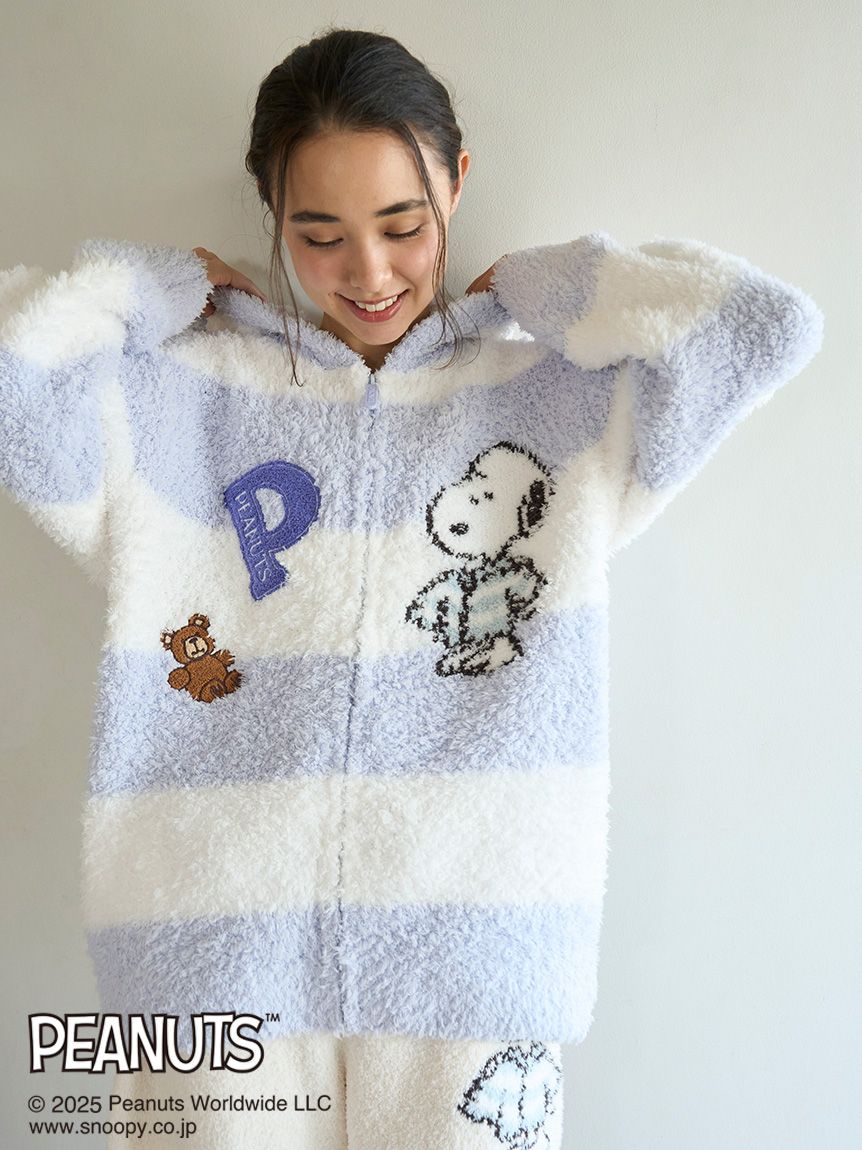 PEANUTS】【UNISEX】オリジナルアート ジャガードパーカ(トップス