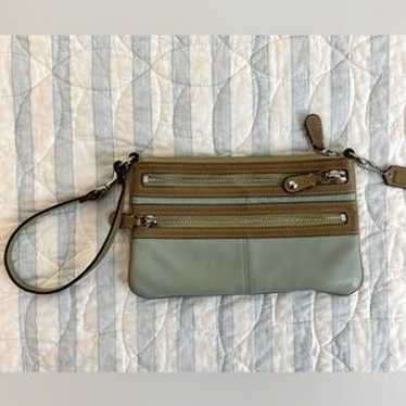Vintage coach leather green - Gem