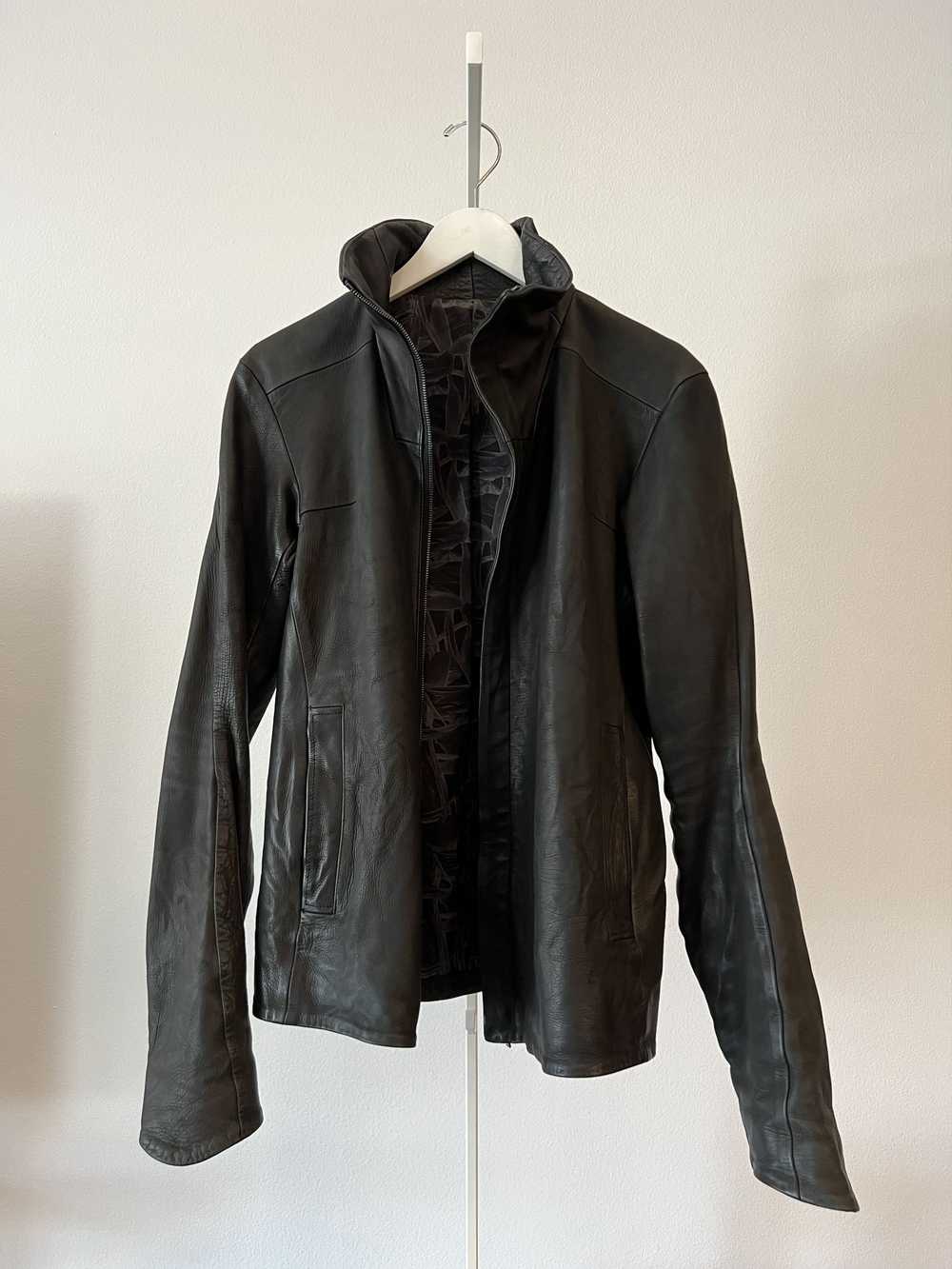 Devoa Devoa Leather Jacket - Gem