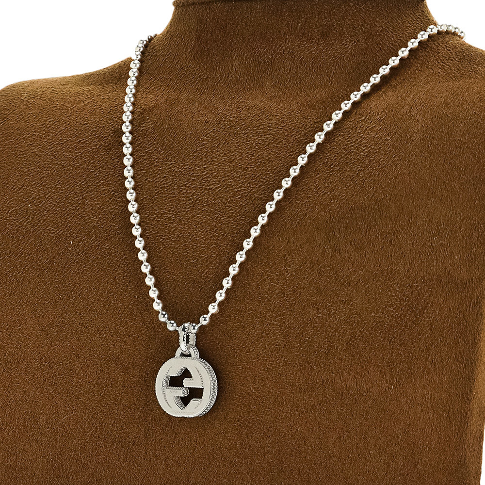 グッチ GUCCI インターロッキングG ペンダント ネックレス 479219